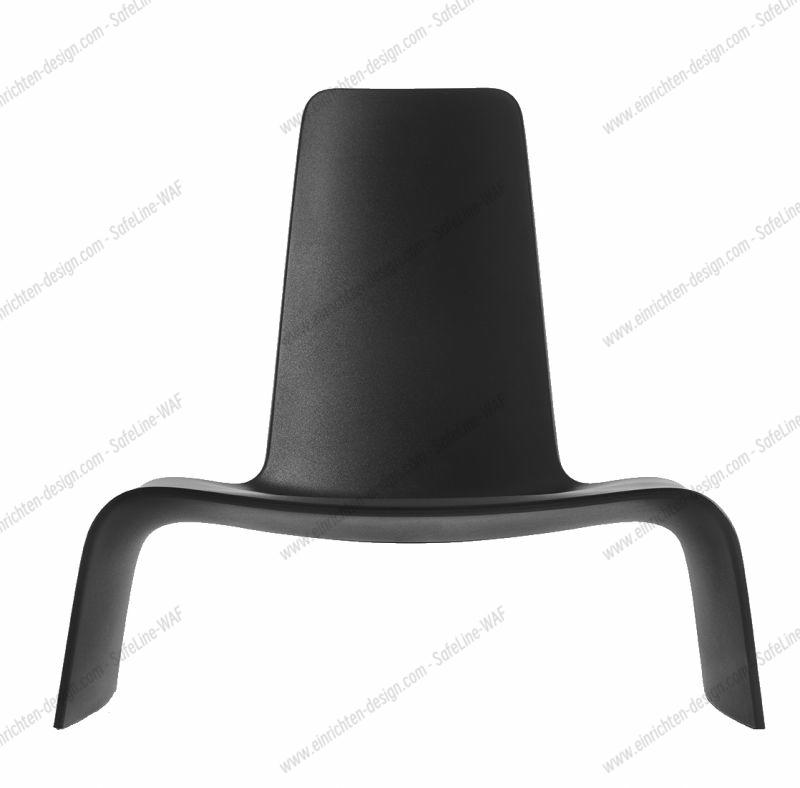 Land Lounge Chair Black Plank